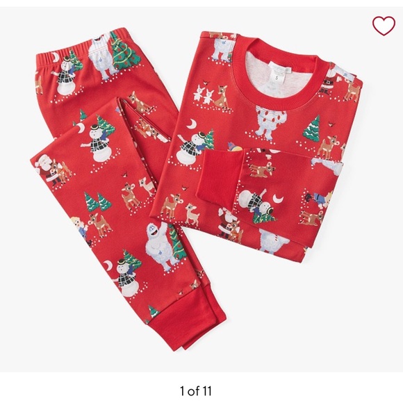 Pottery Barn Rudolph Pajamas - Unisex Adult Medium - Picture 1 of 3